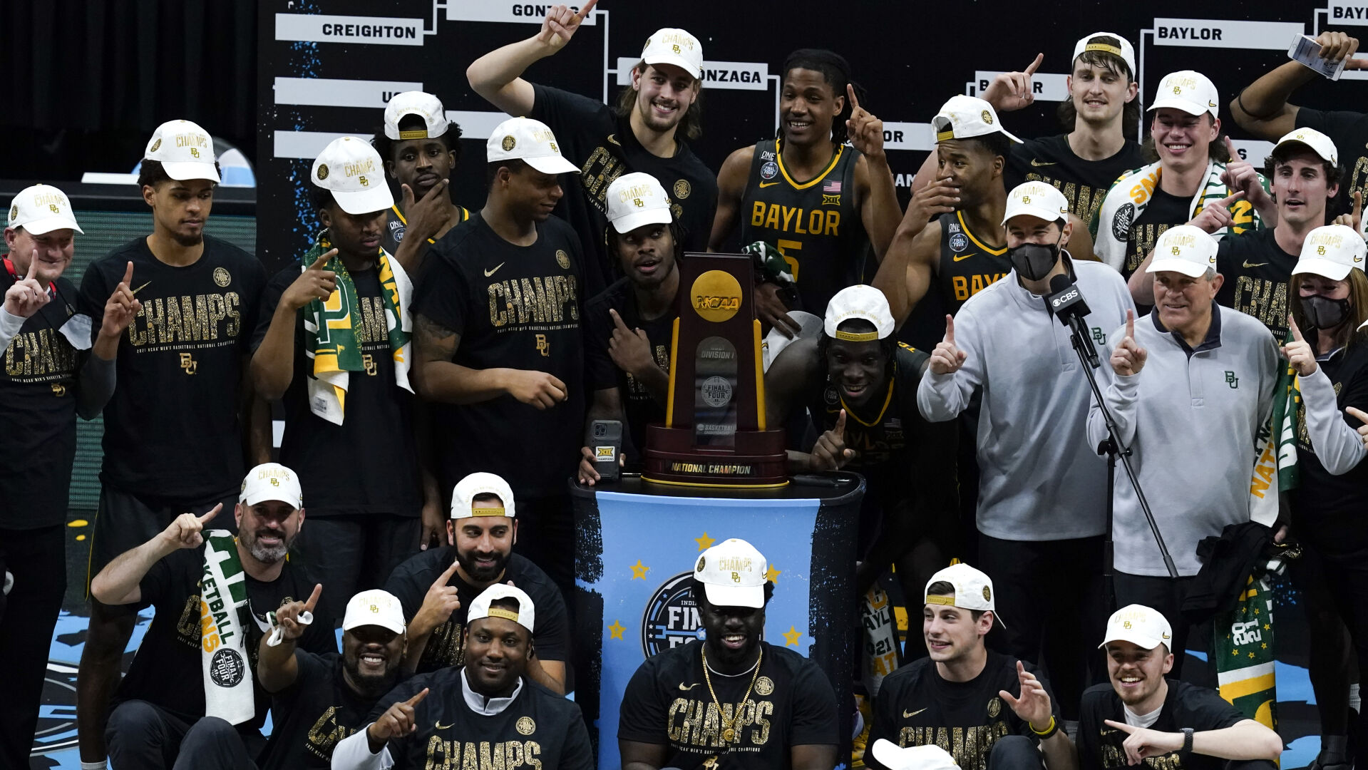NCAA Final Four Baylor Gonzaga Basketball